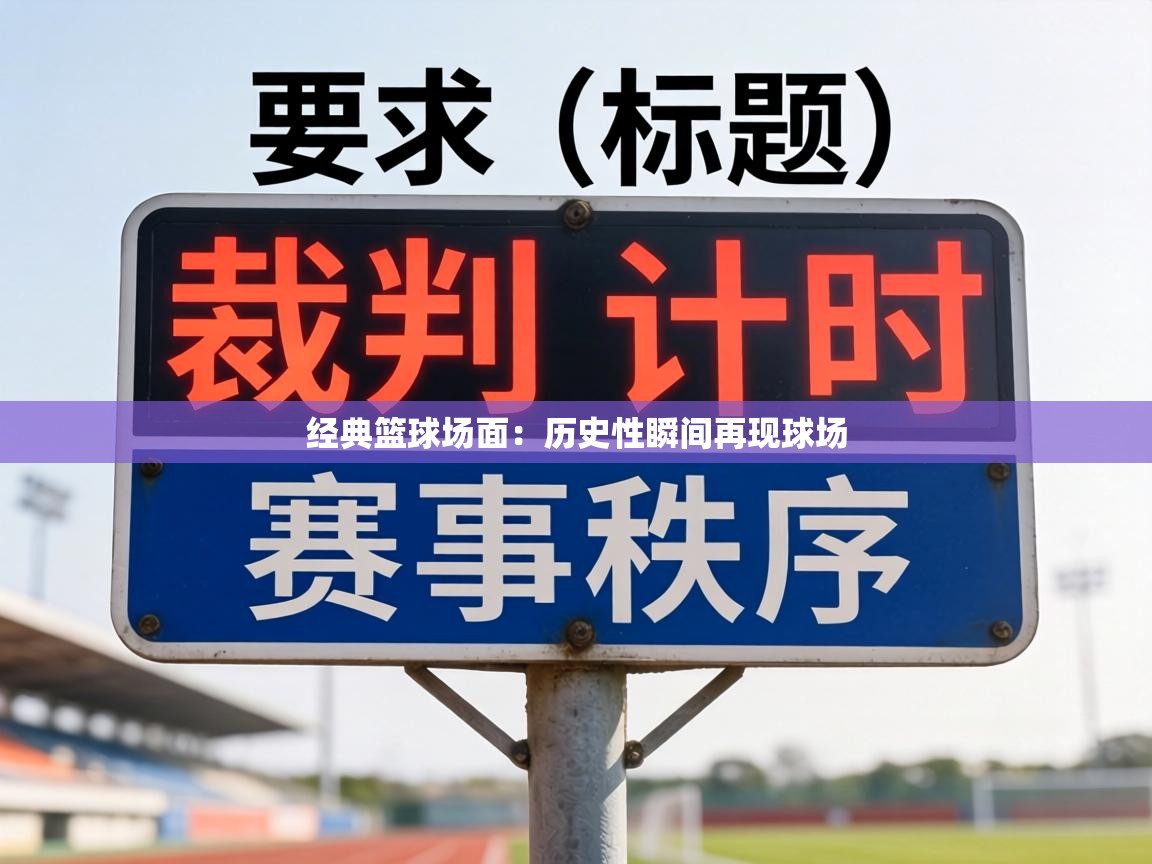 经典篮球场面:历史性瞬间再现球场 第2张